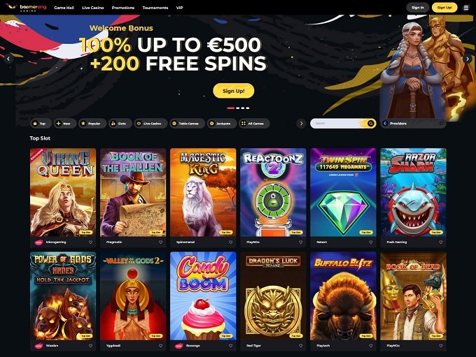 Slovenia - casino boomerang