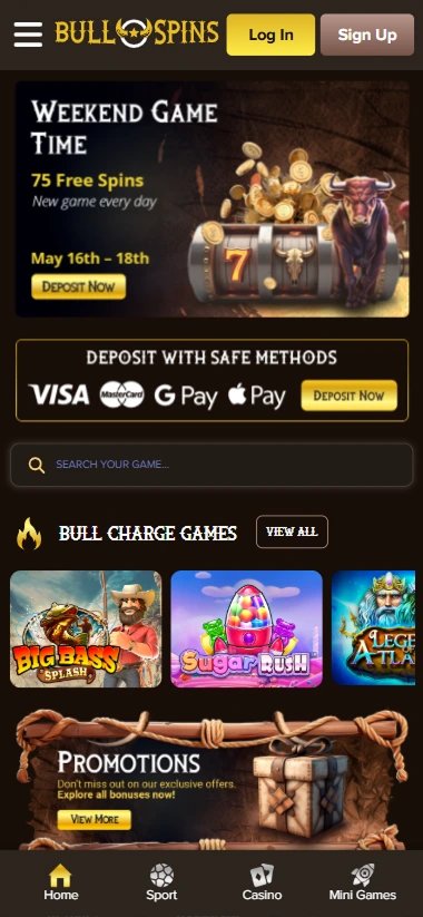 Discover bull spins casino